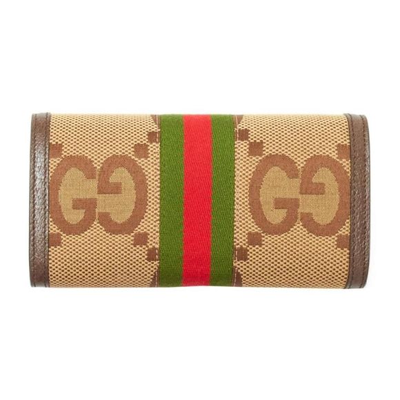 Gucci Long Wallet with Coin Purse Ophidia Brown Ladies - Picture 3 of 7